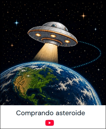 vídeo asteroide